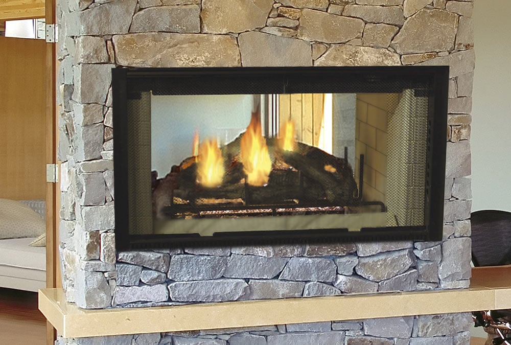 Majestic Multi Sided Designer Woodburning Fireplaces Dsr36