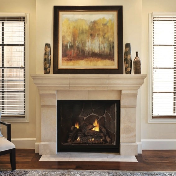 Tahoe Luxury Traditional Clean Face Direct Vent Fireplaces