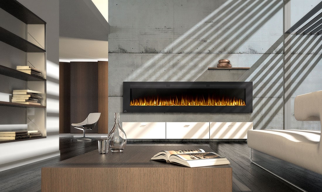 Napoleon Allure Series Linear Slimline Wall Mount Electric Fireplaces