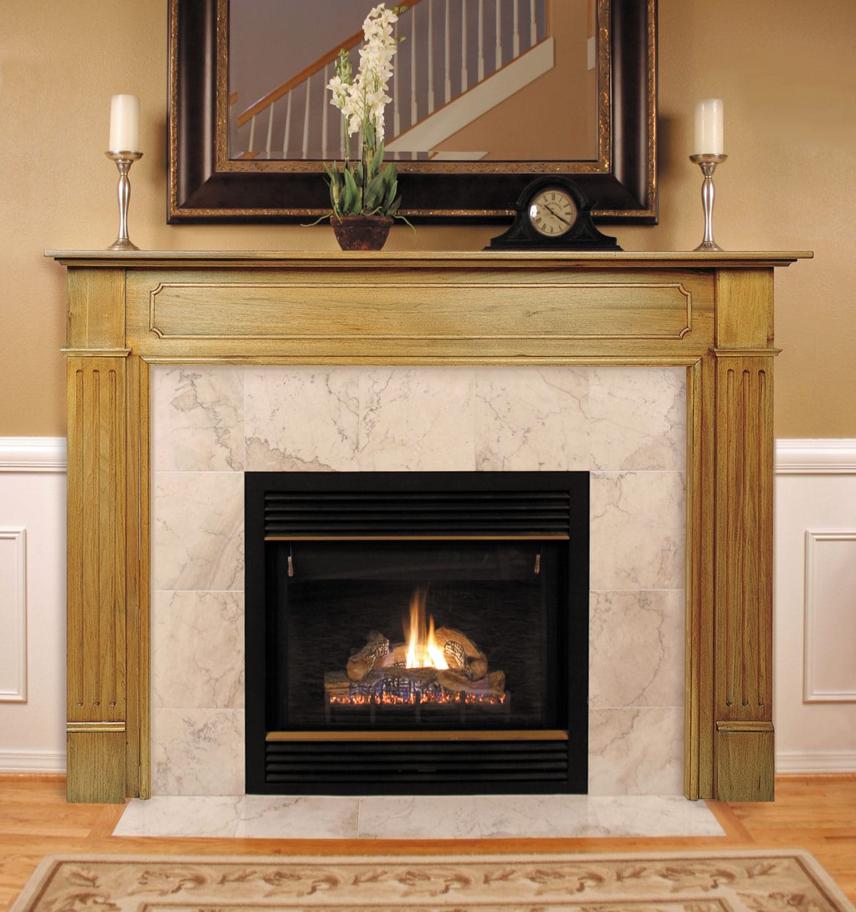 Pearl Williamsburg Fireplace Mantels