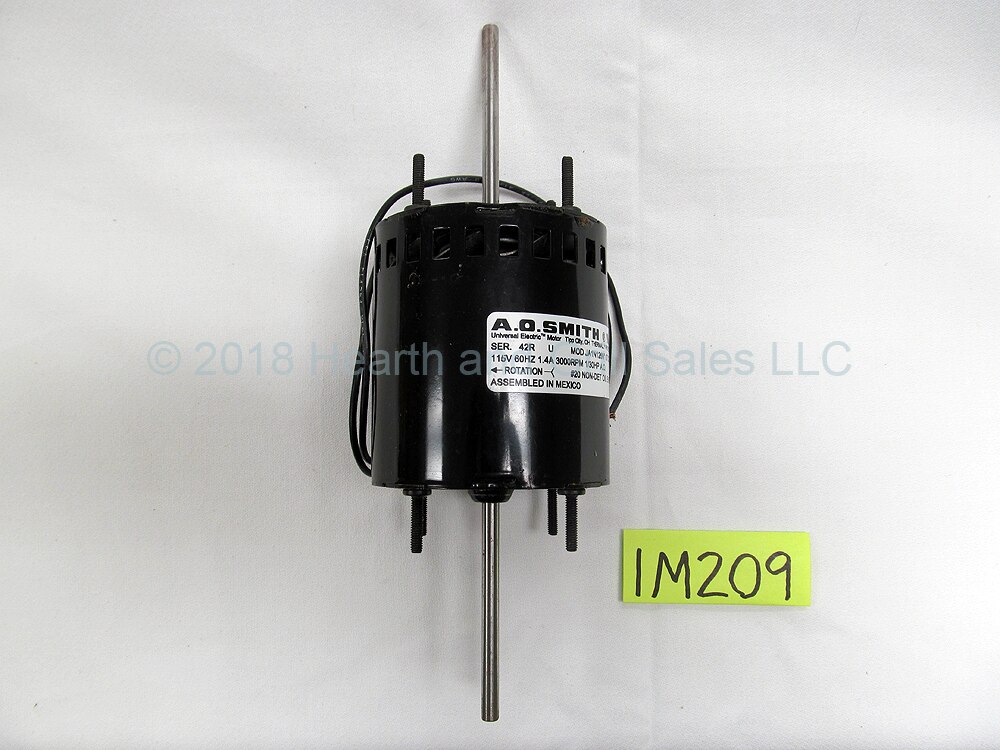 Blower Motor for Fireplaces and Wood Stoves