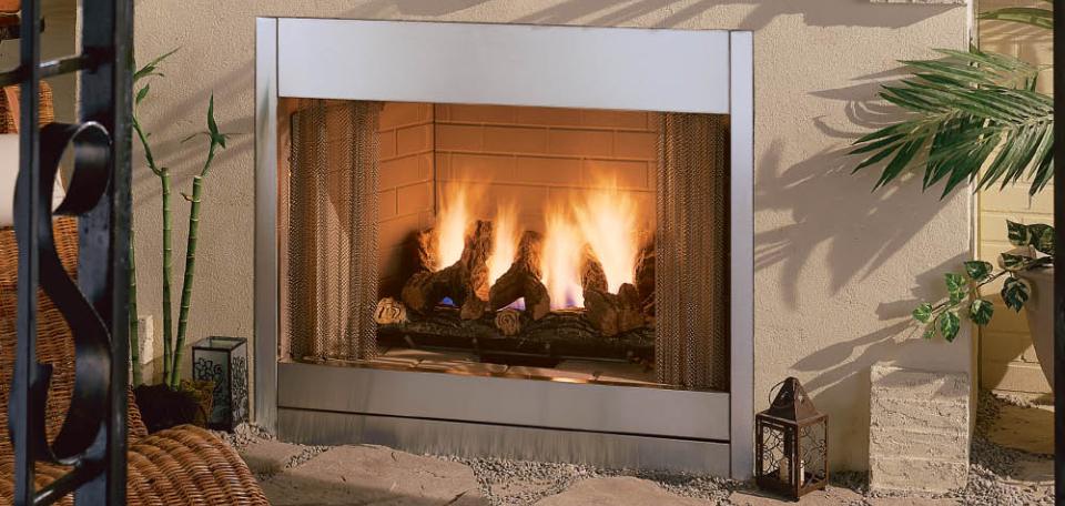 Al Fresco Outdoor Vent Free Gas Fireplace