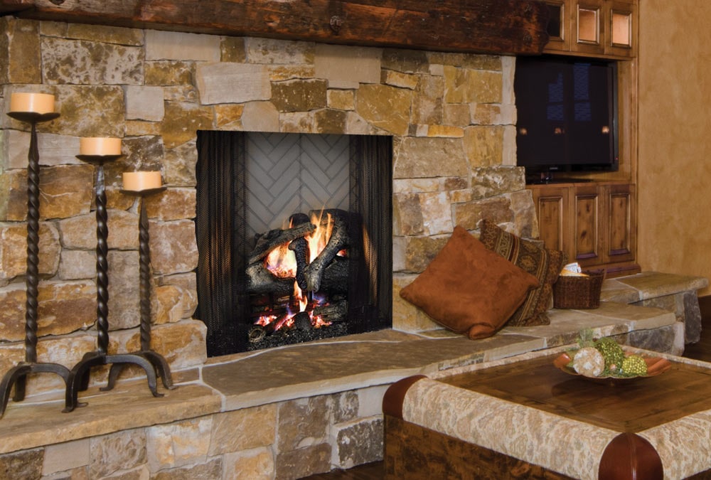 Majestic Wood Burning Fireplaces