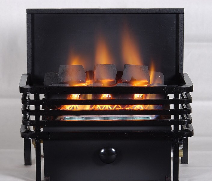 Rasmussen Chillbuster CoalFire Vent Free Heaters with Moderne Style Basket