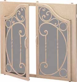 Decorative Doors for FMI Direct Vent Fireplaces