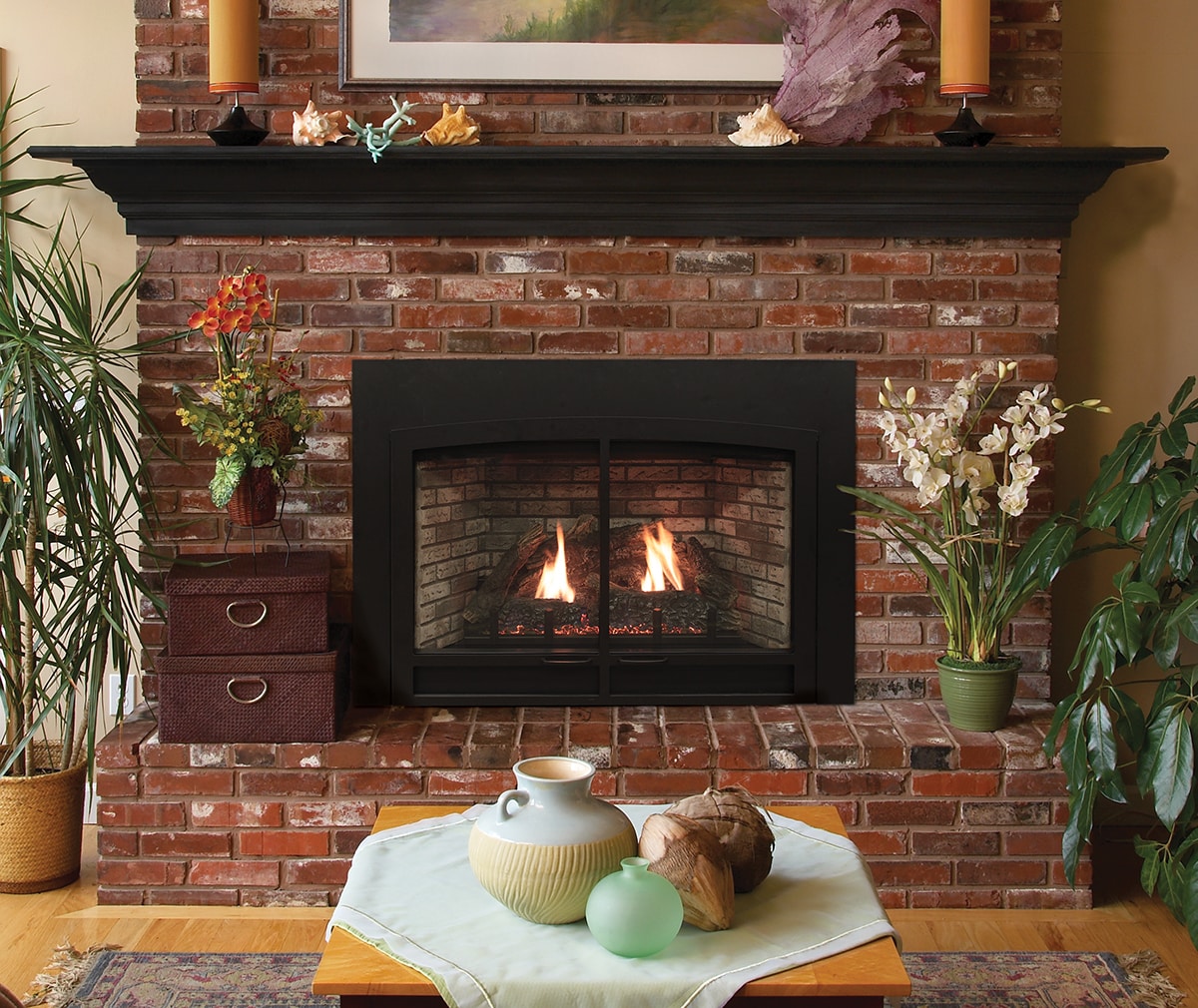 Innsbrook Direct Vent Clean Face Traditional Fireplace Insert