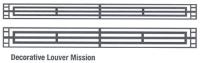 Decorative Mission Louver
