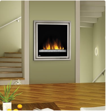 Napoleon Tranquil EF30G Clean Face Electric Fireplace with Crystaline Emberbed