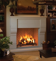 Vantage Hearth Grand Meridian Modular Masonry Fireplace System