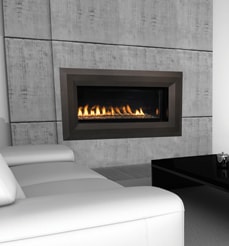 Paris Lights Vent Free Linear Fireplace