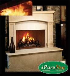 FMI PureFire Wood Burning Fireplaces