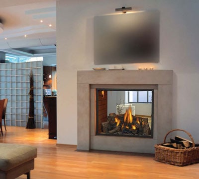 Napoleon Hd81 High Definition See Thru Direct Vent Gas Fireplace See Thru Direct Vent Gas Fireplace, Napoleon See Thru Fireplace