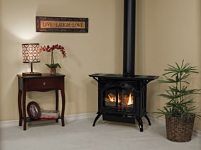 Spirit Direct Vent Cast Iron Gas Stove - Medium