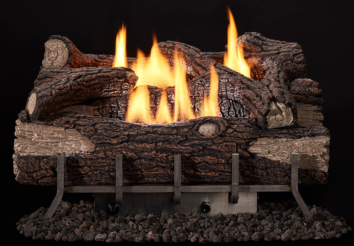 Mountain Oak Outdoor Gas Log Sets