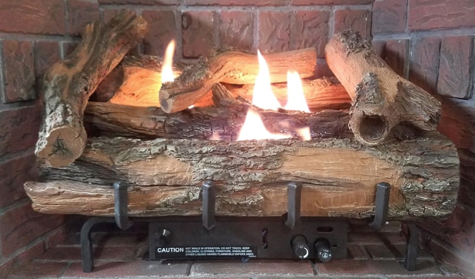 EverWarm Low Country Timber Vent Free Gas Logs