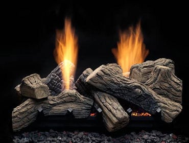 Monessen Natural Blaze Multi Sided Vent Free Gas Logs