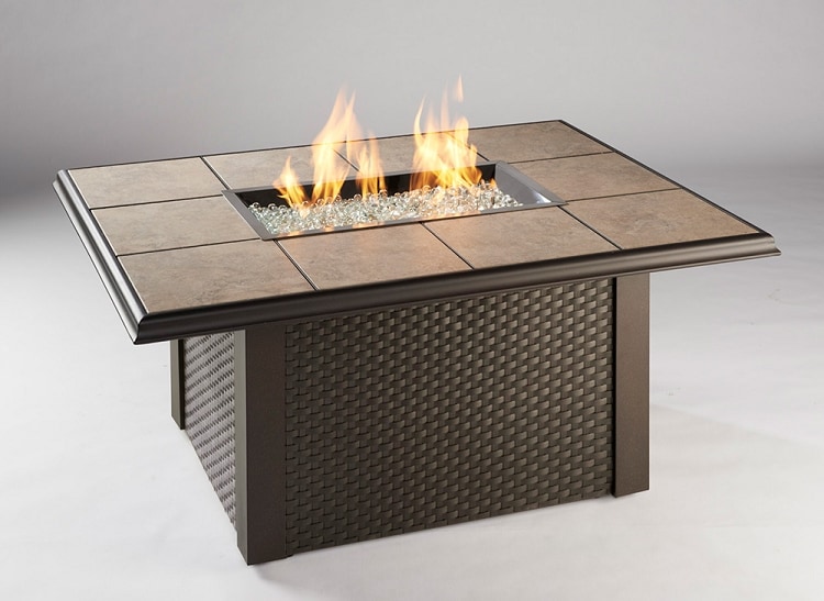 Fire Pit Tables - Rectangular Burner