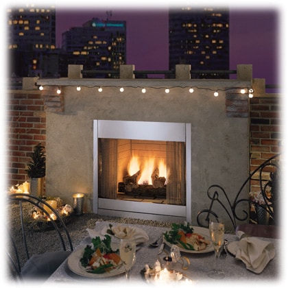 Monessen Al Fresco Outdoor Vent Free Gas Fireplace