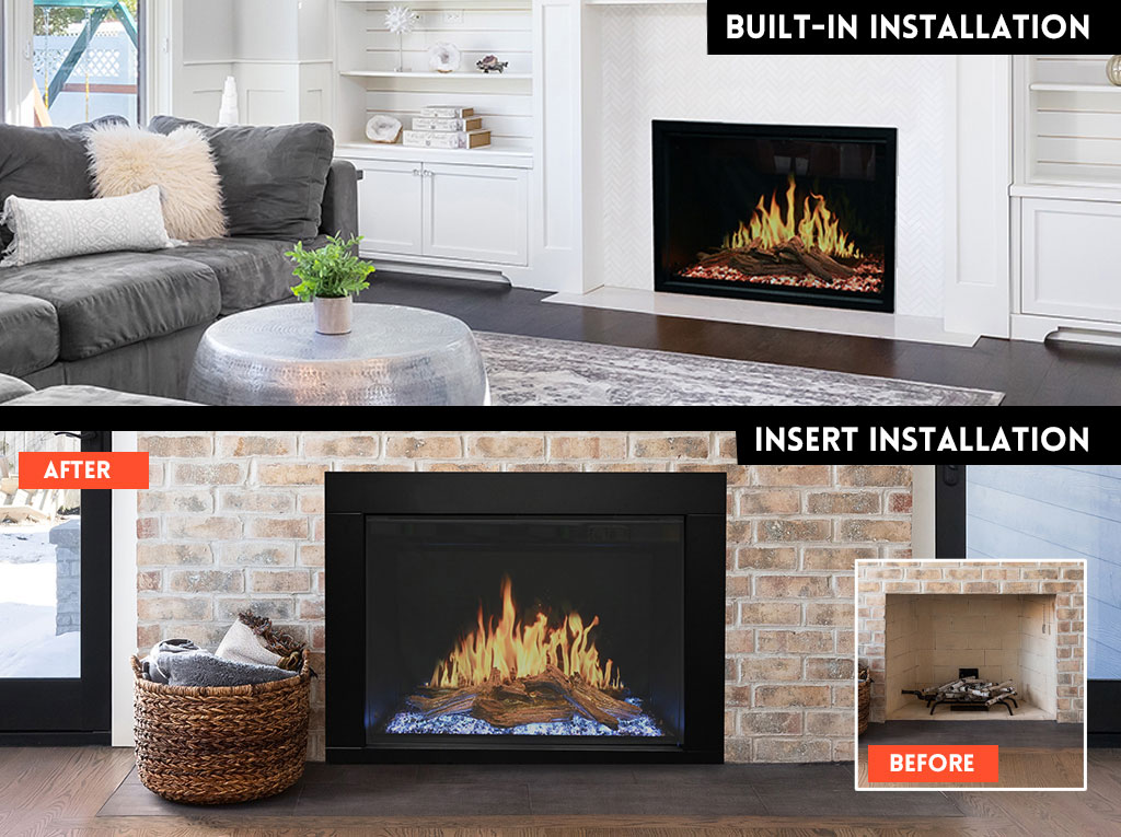 Modern Flames Orion Traditional Electric Fireplaces