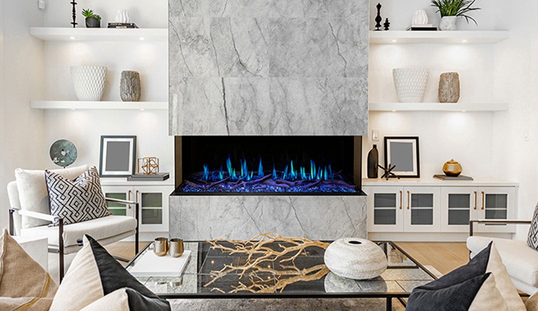 Modern Flames Orion Multi-Sided Heliovision Electric Fireplaces