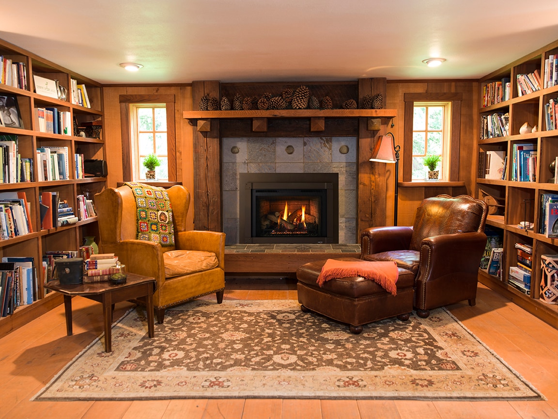 QuadraFire FireBrick Series Direct Vent Gas Insert Hearthside