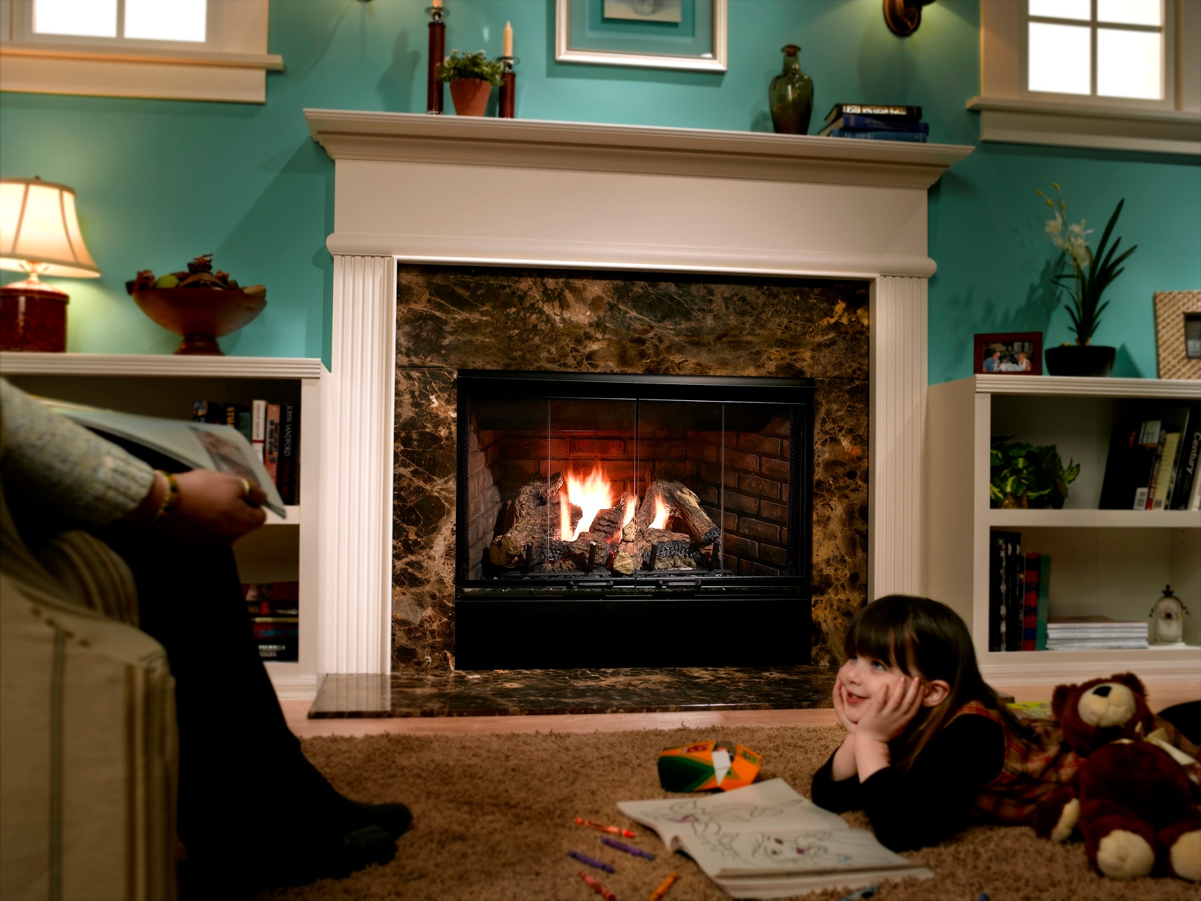 Reveal B-Vent Fireplaces