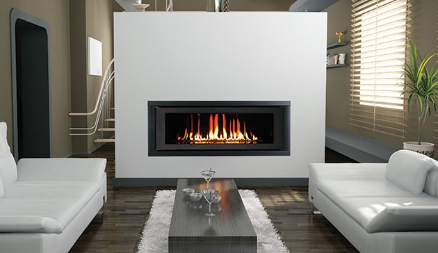 Superior DRL65 Contemporary Linear Direct Vent Fireplace