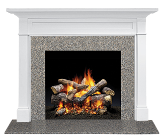 Roxborough Flush Wood Mantel