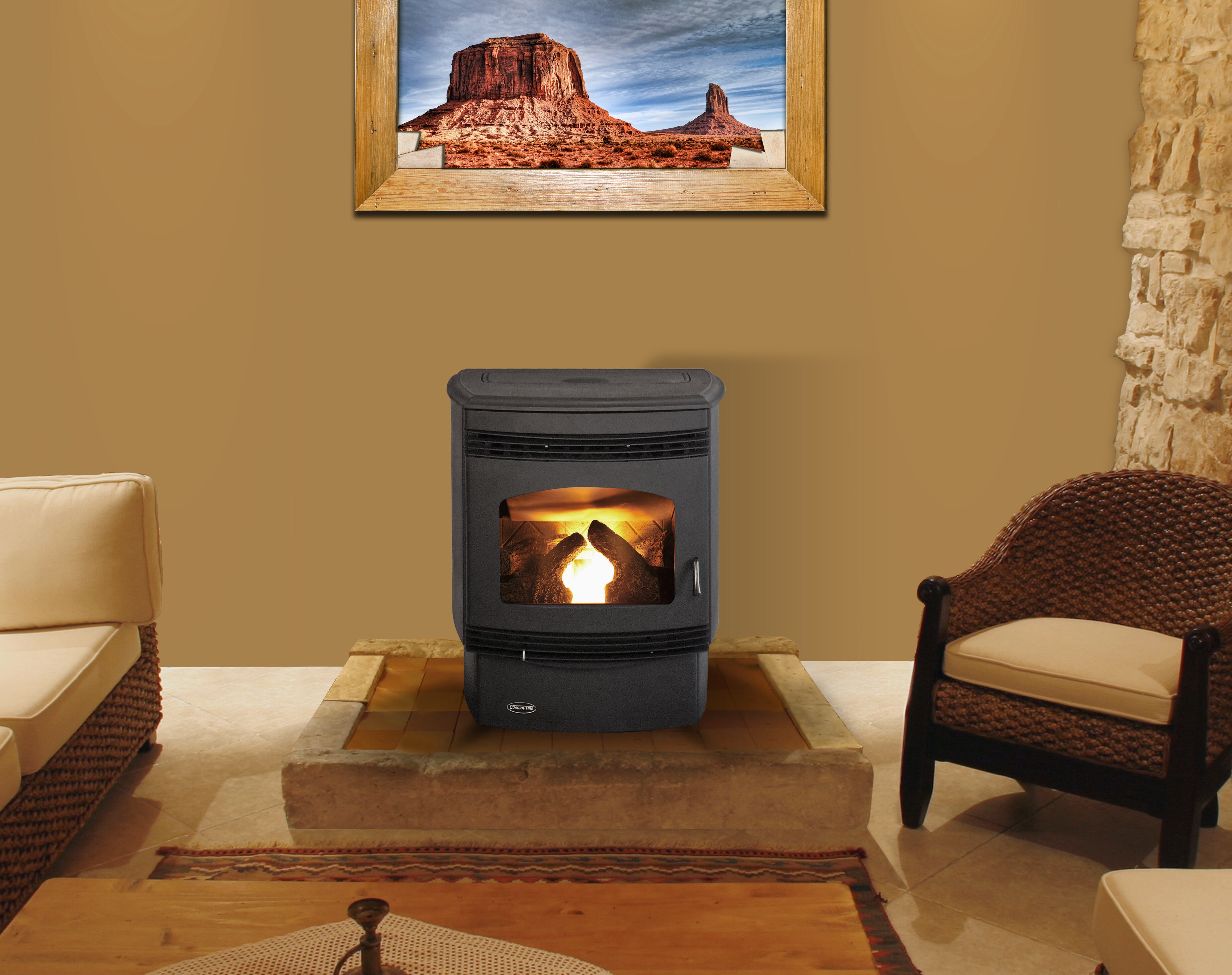 Quadra-Fire Sante Fe Pellet Stove | Hearthside