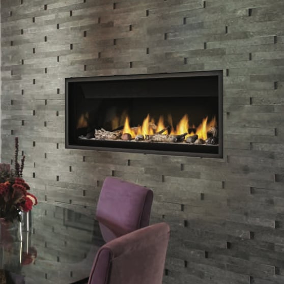 Napoleon Ascent BL46NTE Direct Vent Linear Fireplace