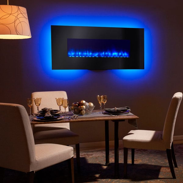 SimpliFire Wall Mount Electric Fireplaces