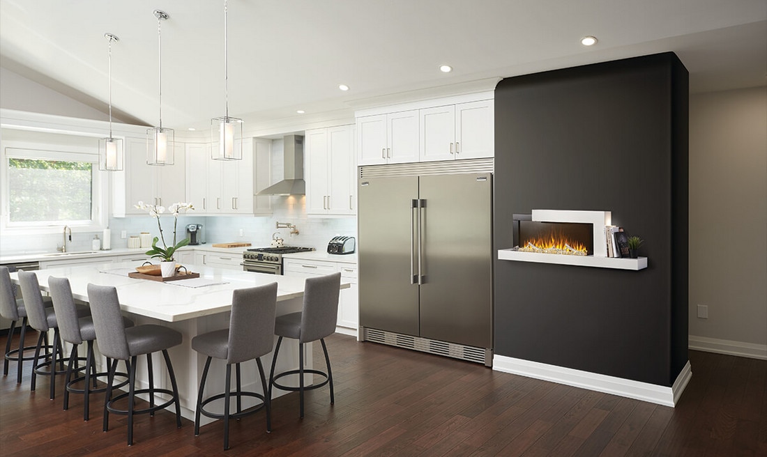 Napoleon Stylus Wallmount Electric Fireplace