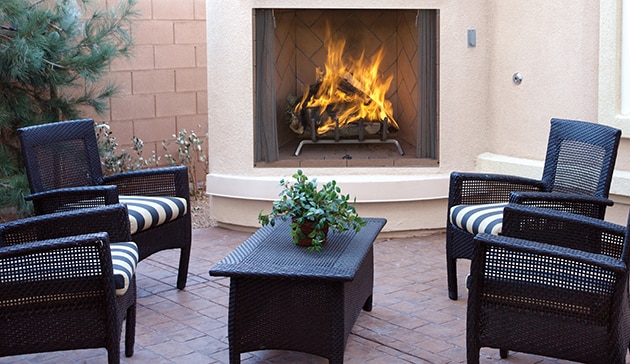 Superior WRE6000 Masonry Outdoor Wood Burning Fireplaces