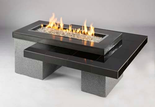 Fire Pit Tables - Linear Burner