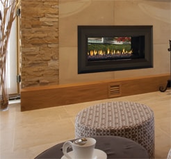 Vantage Heath Luminary Linear Contemporary Luxury Direct Vent Fireplaces