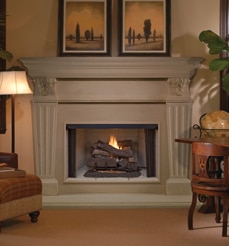 Vantage Hearth Premium Marquee Paneled Vent Free Firebox