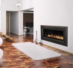 Vantage Hearth Luminary Linear Contemporary Fireplace