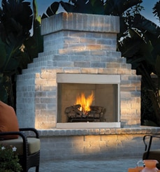 Vantage Hearth Performance Odyssey Outdoor Stainless Vent Free Fireplaces