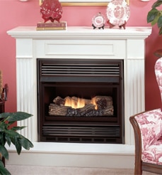 Vantage Hearth Single Burner Compact Classic Hearth