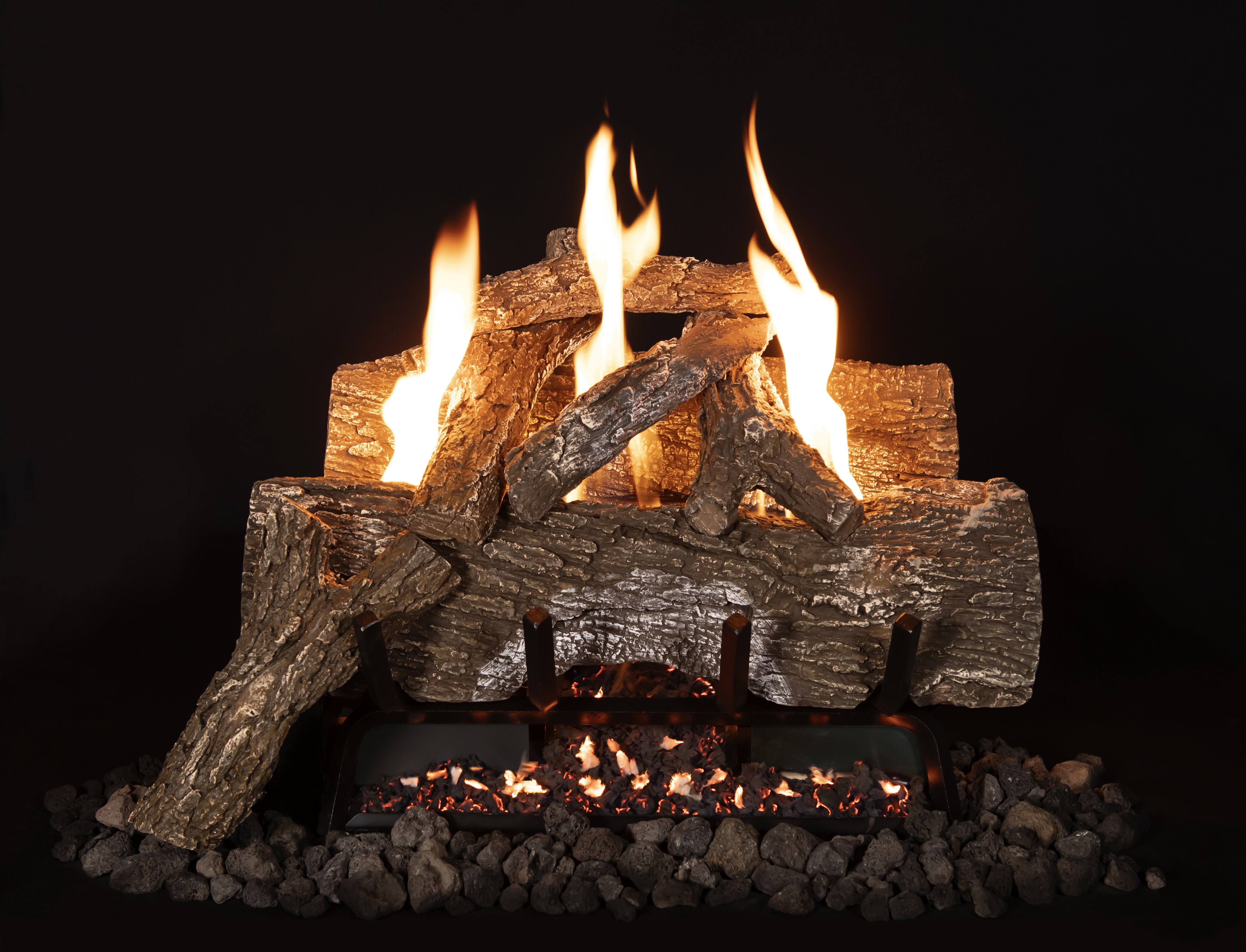 Grand Canyon Red Oak Vent Free Gas Logs