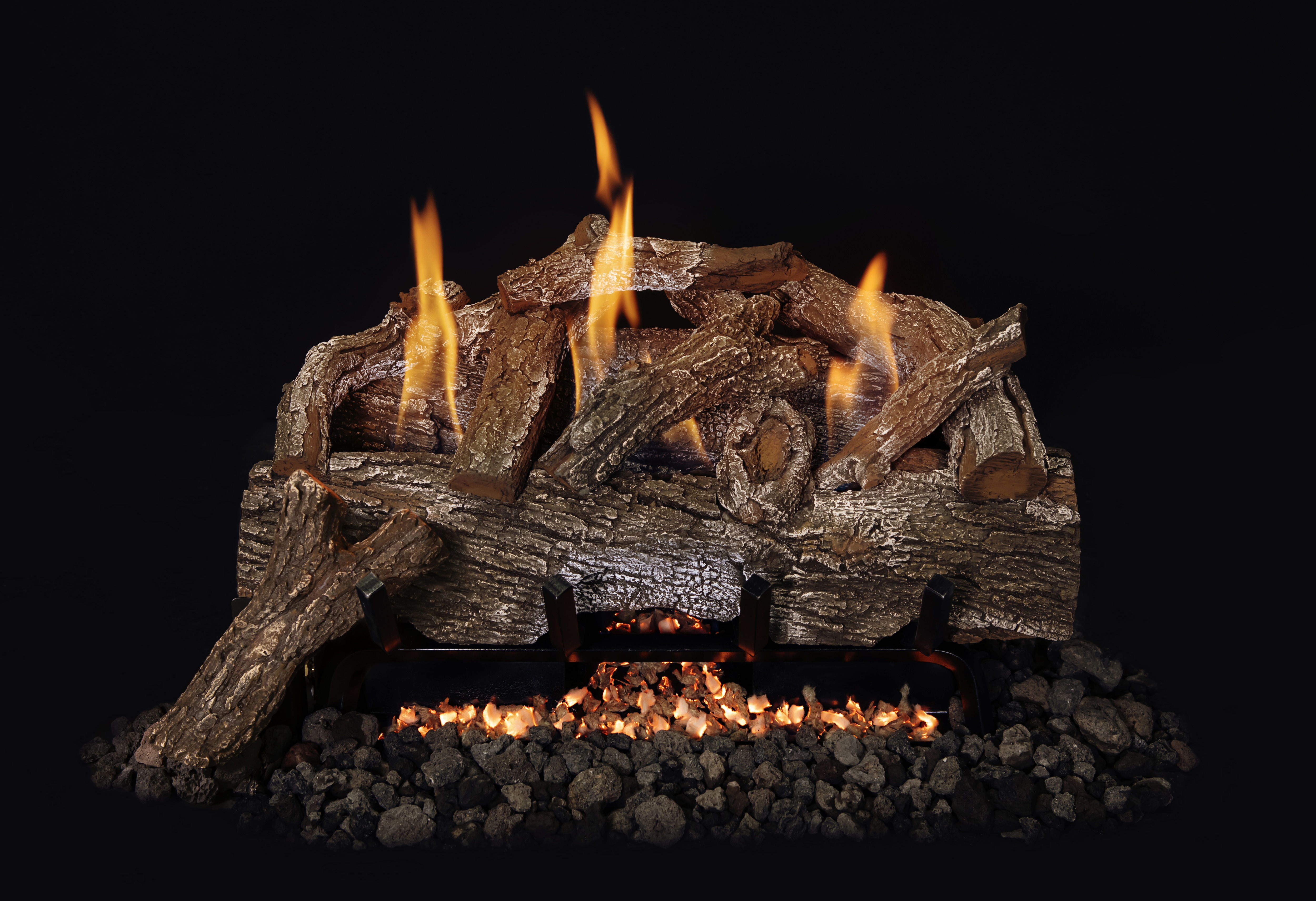 Grand Canyon Red Oak Vent Free Gas Logs