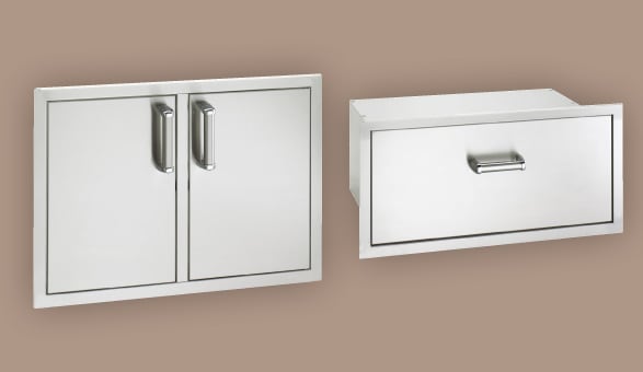 Fire Magic Premium Flush Mount Soft Close Doors and Drawers