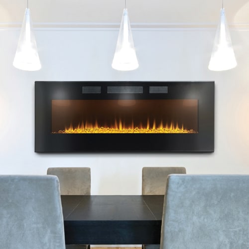 Napoleon Azure 50 Built In Wall Mount Electric Fireplace