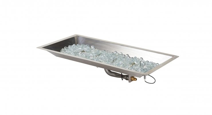 Rectangular Fire Pit Burners