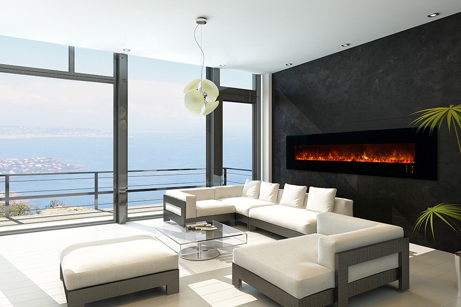 Modern Flames AL100CLX2-G Series Linear Electric Fireplaces