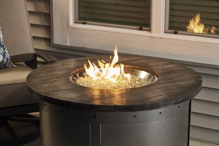 Fire Pit Tables - Round Burner