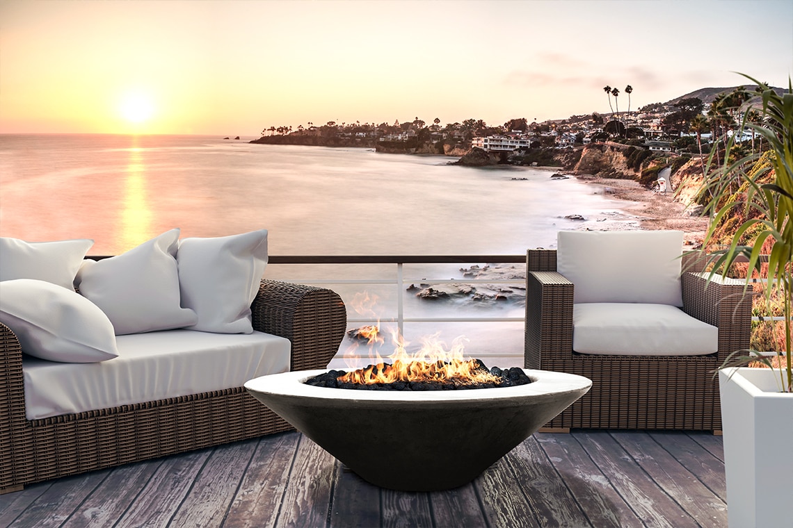 Prism Hardscapes Embarcadero Series Fire Pits
