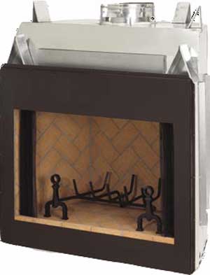 FMI Georgian Masonry Wood Fireplaces
