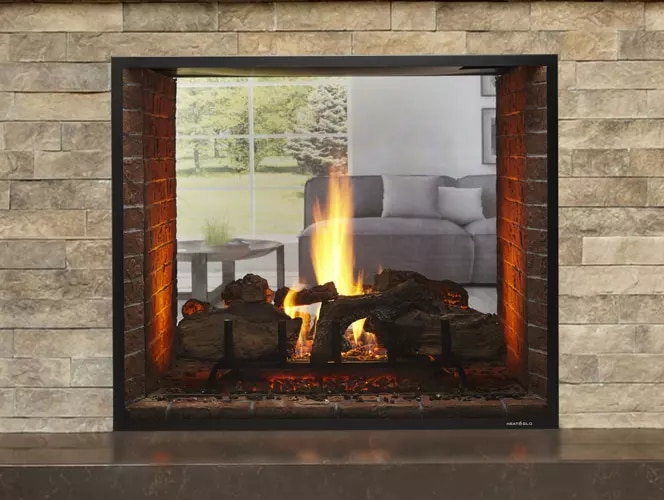 Heat & Glo See-Through Direct Vent Gas Fireplaces