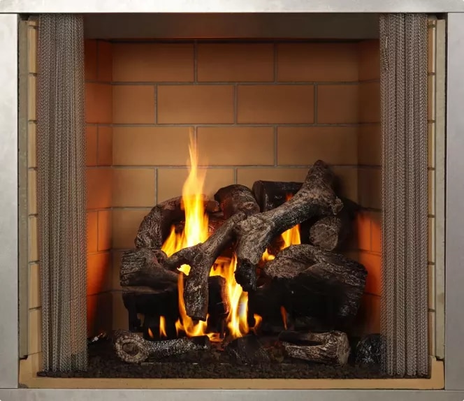 Heat & Glo Castlewood Outdoor Wood Burning Fireplace